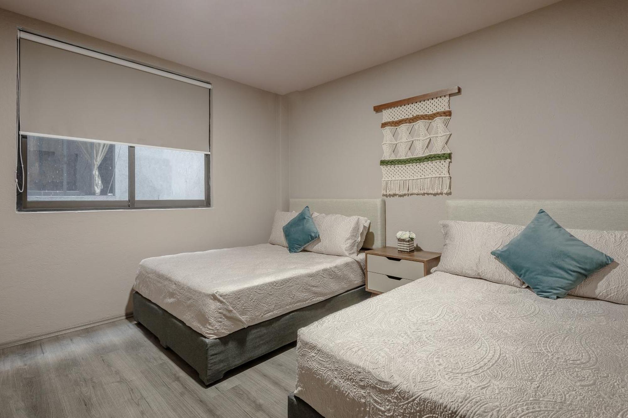 Roma Norte Escape - 2Br-Fast Wifi Elevator Laundry Kota Meksiko Bagian luar foto